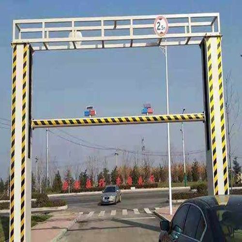 5米公路自动升降移动限高杆(升降限高设备)